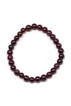 Garnet Doğal Taş Bileklik 6 mm Küre Kesim