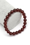 Garnet Doğal Taş Bileklik 8 mm Küre Kesim