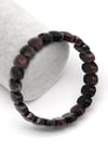 Garnet Doğal Taş Bileklik 9 x 13 mm Özel Kesim