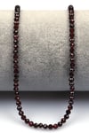 Garnet Doğal Taş Dizi 3 mm Fasetli Küre Kesim - DZ-1556