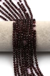 Garnet Doğal Taş Dizi 4 mm Fasetli Küre Kesim - DZ-1287