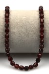Garnet Doğal Taş Dizi 5 x 6 mm Hexagonel Kesim - DZ-1189