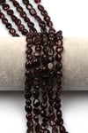Garnet Doğal Taş Dizi 6 x 8 mm Mercimek Kesim