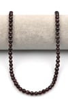 Garnet Doğaltaş Dizi 6 mm Fasetli Küre Kesim
