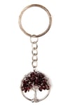 Garnet - Lal Doğal Taş Anahtarlık