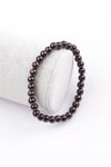 Garnet - Lal Doğal Taş Bileklik 6 mm Küre Kesim