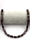 Garnet - Lal Doğal Taş Dizi 7 x 12 mm Boru Kesim