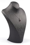 Glass Filled Ruby ( Yakut ) Doğal Taş 925 Ayar Gümüş Kolye