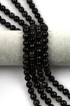 Gold Obsidyen Doğal Taş Dizi 10 mm Fasetli Küre Kesim