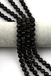 Gold Obsidyen Doğal Taş Dizi 10 mm Fasetli Küre Kesim