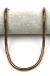 Gold Renk Hematit Dizi 1 x 6 mm Pul Kesim