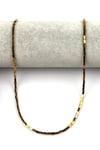 Gold Renk Hematit Dizi 2 x 4 mm Boru Kesim