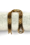 Gold Renk Hematit Dizi 2 x 4 mm Boru Kesim