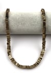 Gold Renkli Hematit Dizi 1 x 6 mm Pul Kesim