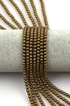 Gold Renkli Hematit Dizi 4 mm Küre Kesim