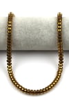 Gold Renkli Hematit Dizi 4 x 8 mm Rondel Kesim