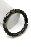 Golden Obsidyen Doğal Taş Bileklik 10 x 14 mm Özel Kesim - BLK-2450