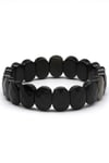 Golden Obsidyen Doğal Taş Bileklik 10 x 14 mm Özel Kesim
