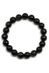 Golden Obsidyen Doğal Taş Bileklik 10 mm Fasetli Küre Kesim - BLK-2242