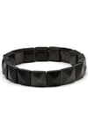 Golden Obsidyen Doğal Taş Bileklik 12 x 12 mm Özel Kesim