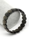 Golden Obsidyen Doğal Taş Bileklik 9 x 13 mm Özel Kesim