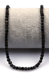 Golden Obsidyen Doğal Taş Dizi 3 mm Küp Kesim - DZ-1497