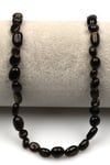 Golden Obsidyen Doğal Taş Dizi 5 x 8 mm Mercimek Kesim - DZ-1274