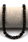 Golden Obsidyen Doğal Taş Dizi 6 mm Küp Kesim - DZ-1170