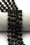 Golden Obsidyen Doğal Taş Dizi 8 x 9 mm Burgu Kesim