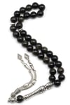 Golden Obsidyen Doğal Taş Tesbih 8 mm Küre Kesim TSB-0571