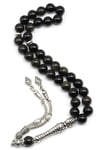 Golden Obsidyen Doğal Taş Tesbih 8 mm Küre Kesim TSB-0571