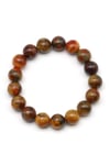 Golden Pietersite Doğal Taş Bileklik 13 mm Küre Kesim