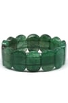 Green Kuvars Doğal Taş Bileklik 16 x 24 mm Özel Kesim