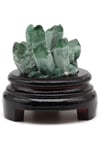 Green Kuvars Doğal Taş Standlı Parça - DT-2916