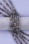 Gri Ay Taşı Doğal Taş Dizi 8 mm Küre Kesim