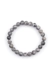 Gri Jasper Doğal Taş 8 mm Küre Kesim Bileklik