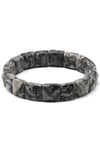 Gri Jasper Doğal Taş Bileklik 12 x 12 mm Özel Kesim - BLK-2422