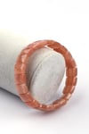 Güneş Taşı Doğal Taş Bileklik 9 x 12 mm Özel Kesim