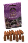 HD Tütsü Lavender - Lavanta Kokusu 14'lü Koni (Geri Akışlı) Tütsü
