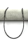 Hematit Dizi 2 x 4 mm Fasetli Rondel Kesim