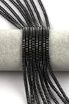 Hematit Dizi 2 x 4 mm Rondel Kesim
