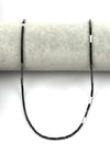 Hematit Dizi 2 x 8 mm Boru Kesim