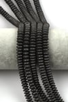 Hematit Dizi 3 x 8 mm Rondel Kesim