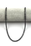 Hematit Dizi 4 x 6 mm Arpa Kesim