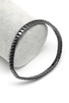 Hematit Doğal Taş Bileklik 3 x 6 mm Özel Kesim