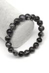Herkimer Kuvars Doğal Taş Bileklik 10 mm Küre Kesim