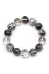 Herkimer Kuvars Doğal Taş Bileklik 16 mm Küre Kesim