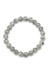 Herkimer Kuvars Doğal Taş Bileklik 8 mm Küre Kesim