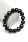 Hypersthene Doğal Taş Bileklik 14 mm Küre Kesim - BLK-2129