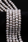 İnci Doğal Taş Dizi 6 x 8 mm Küre Kesim